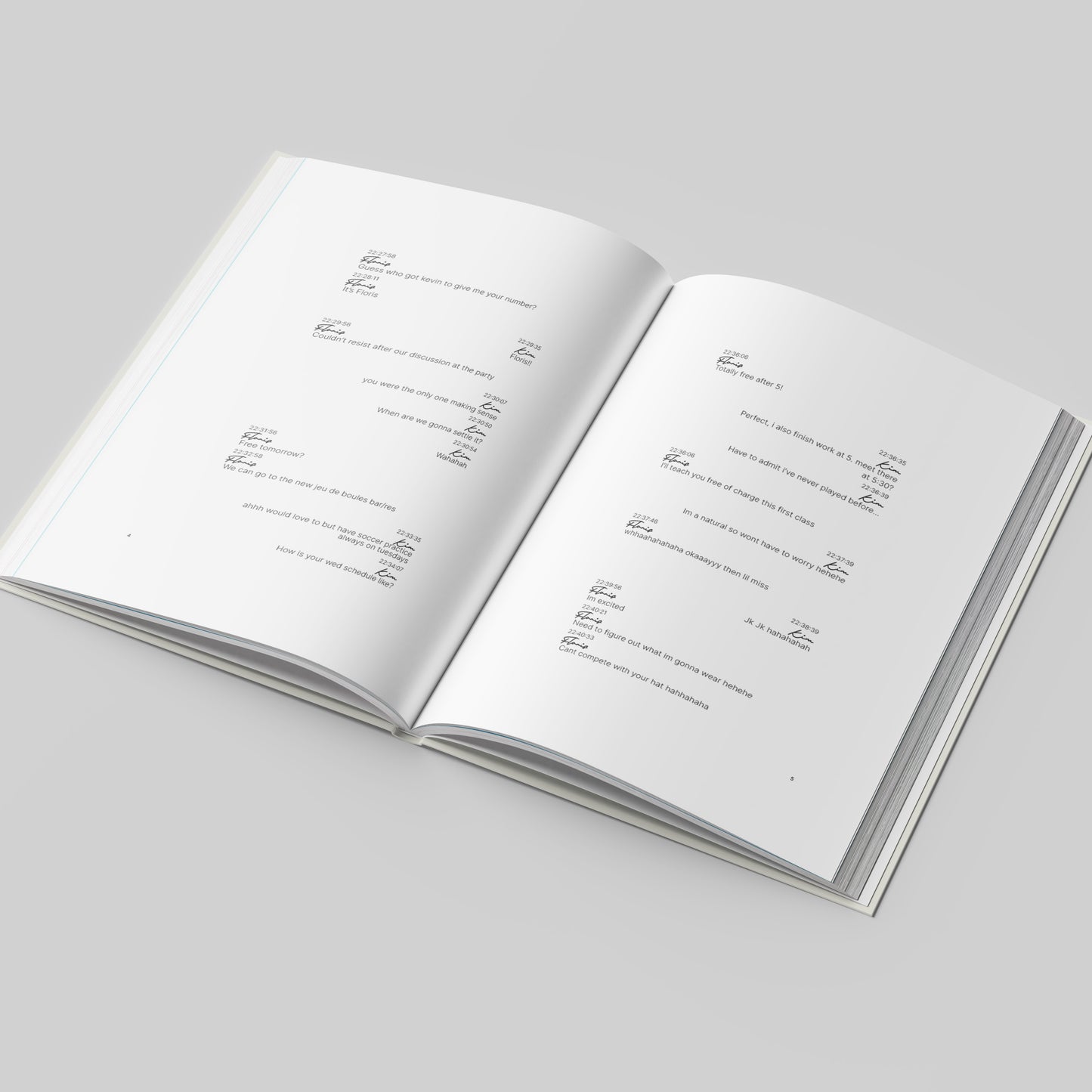 Chatbook - 1000 messages A4