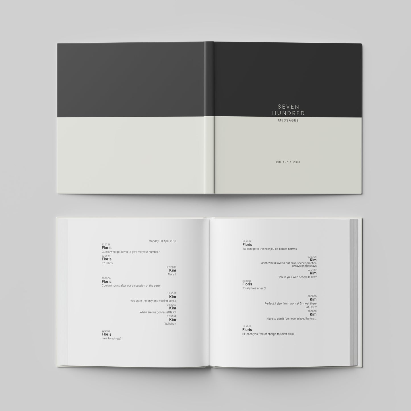 Chatbook - 700 messages Square