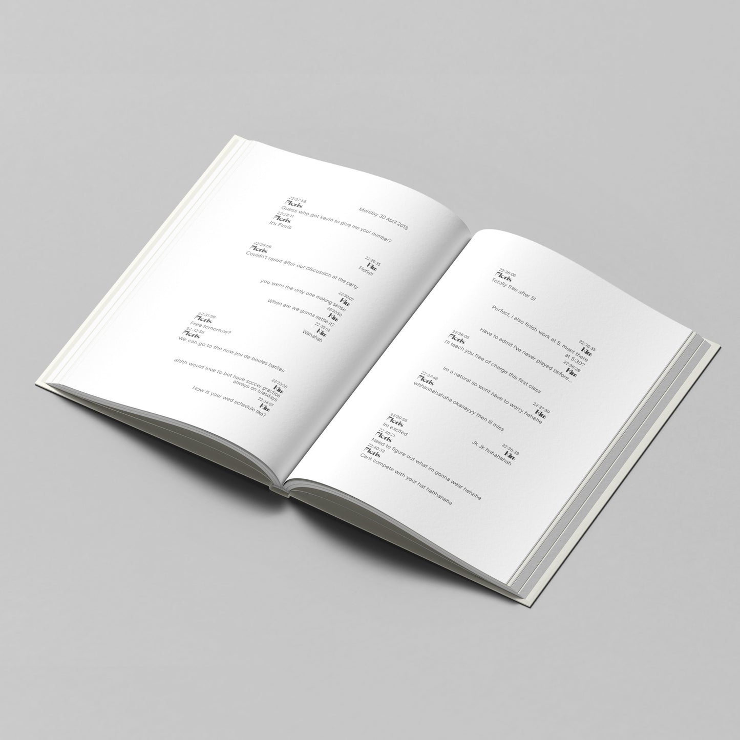 Chatbook - 500 messages A5