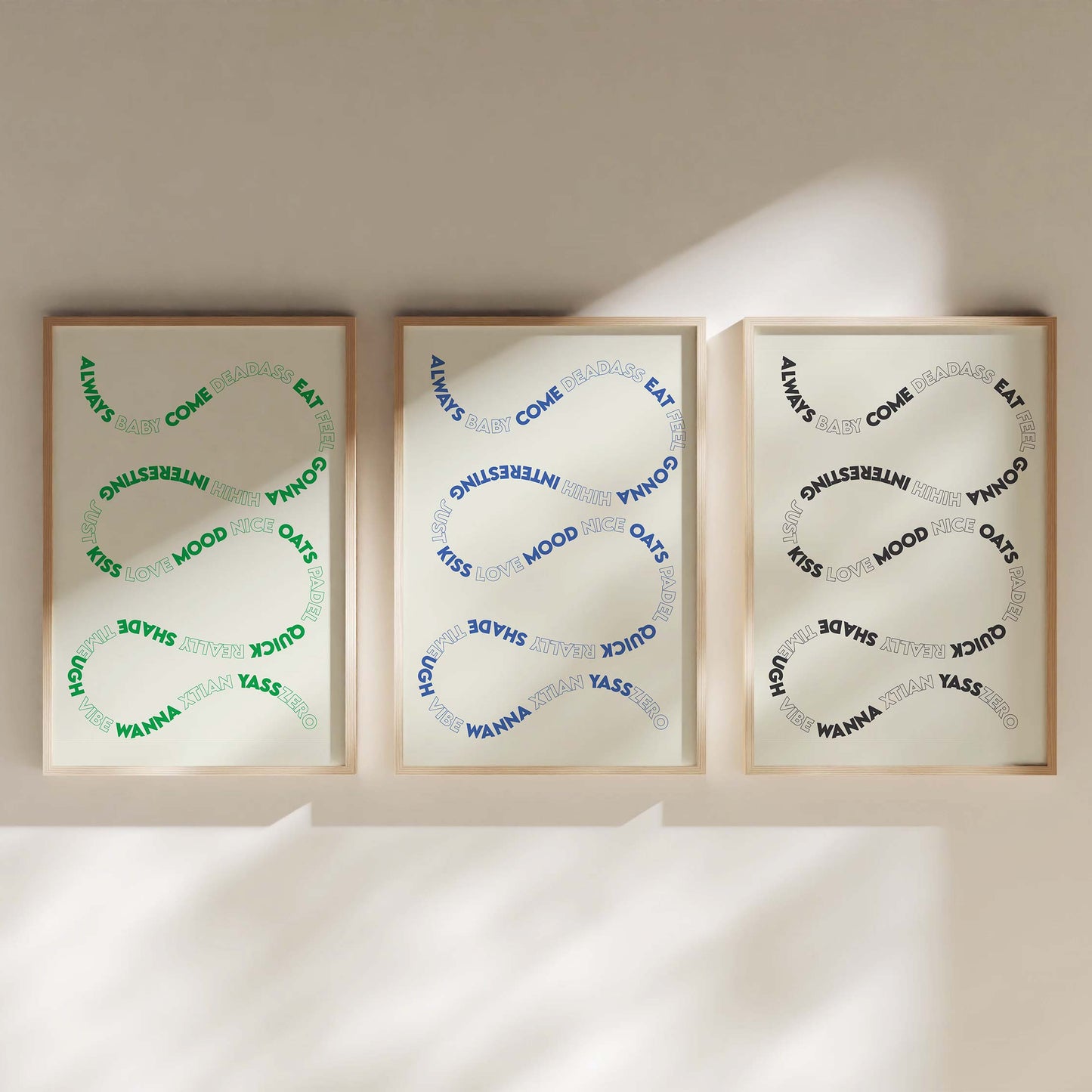 Whatsapp Conversation Art - Most Used Words - A to Z