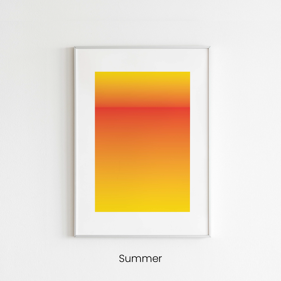 Data Art - Four Seasons
